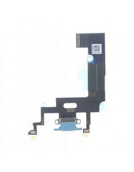 iPhone XR Laddningskontakt/Mikrofon Flex Kabel - Blå